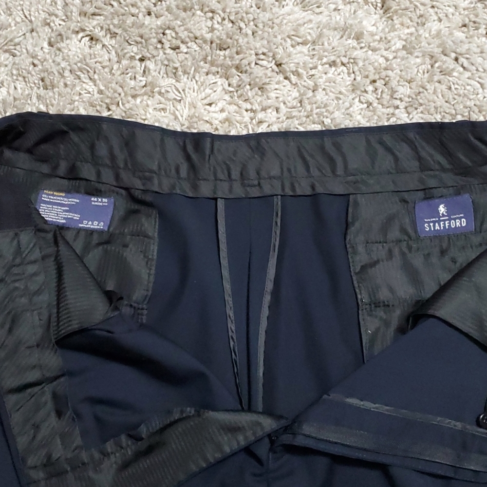 Mens Stafford blue pants